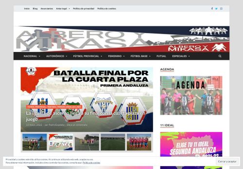 Albero y Mikasa – Todo el fútbol modesto de Jaén en tu mano.