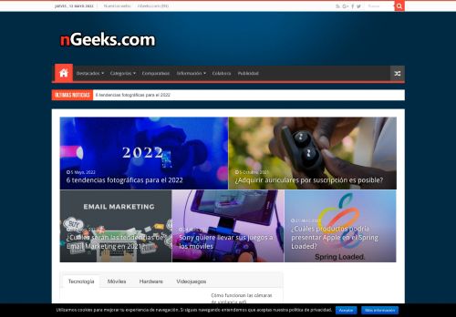 nGeeks.com - Tecnología, Internet y dispositivos móviles