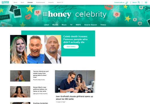 Celebrity entertainment news, gossip and photos on 9Honey Celebrity - 9Celebrity
