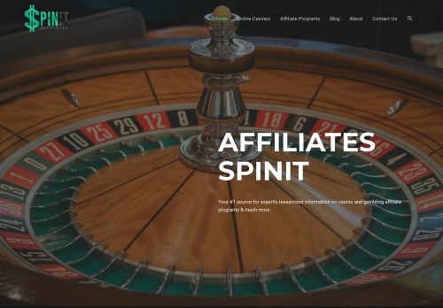 Home - AFFILIATES SPIN IT