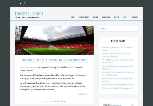 Football Shoot - Football News & Transfer Rumours