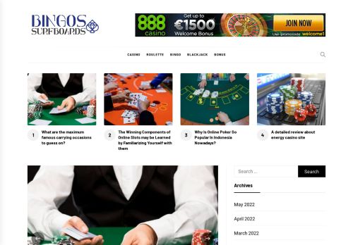 Bingos Surf Boards | Casino Blog