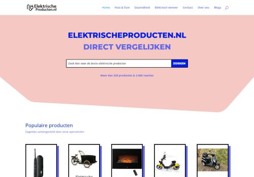 Homepage - Elektrische producten