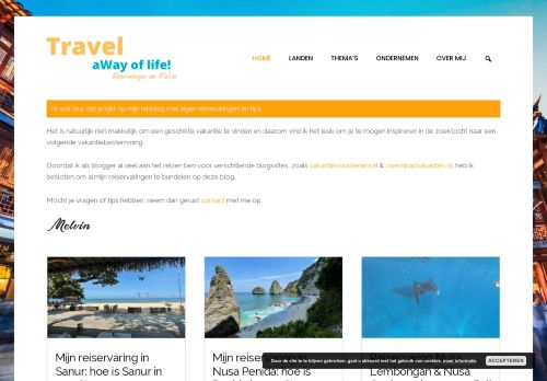 Reiservaringen Melvin | Travel aWay of Life!