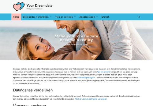 Datingsites vergelijken, reviews en dating tips - Your Dreamdate