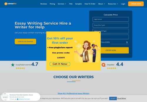 Essay Freelance Writers - Hire An Expert Writer For Help