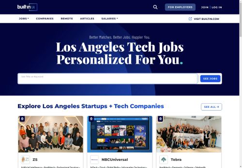 Los Angeles Tech & Startups | Built In LA