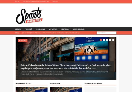 SportsMarketing.fr - Les actualités du marketing sportif
