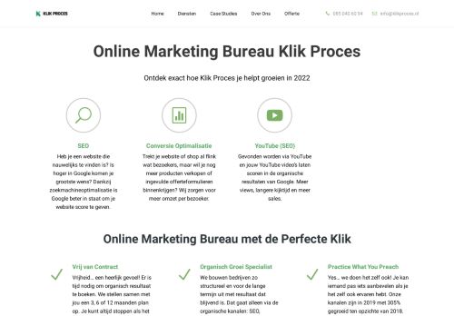 Online Marketing Bureau Klik Proces in Bodegraven
