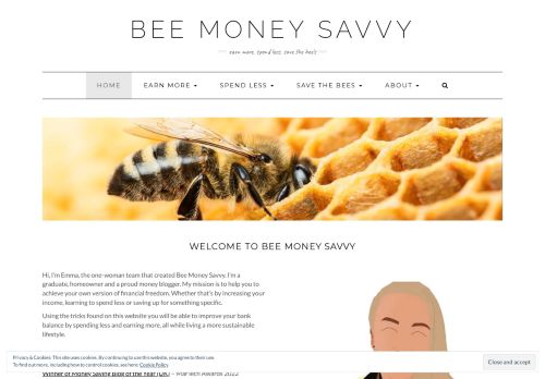 Bee Money Savvy - Earn More, Spend Less, Save the Bees