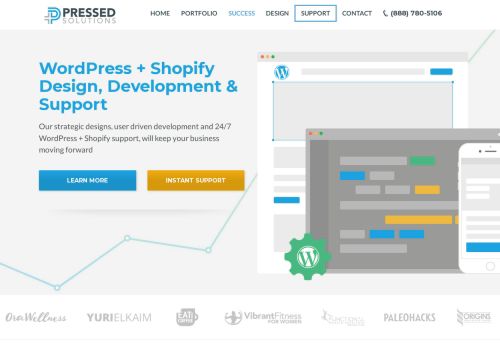 Custom WordPress Website Design, Development and Support Services