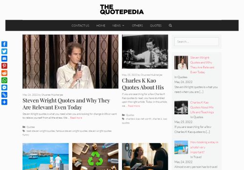 The QuotePedia - One Stop Destination for Fresh Quotes
