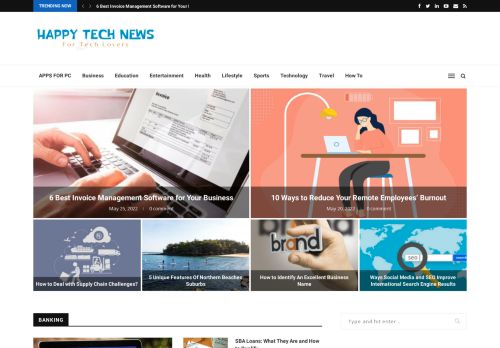 Happy Tech News - for tech lovers

