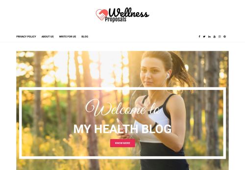 Wellness proposals - Wellness Proposals
