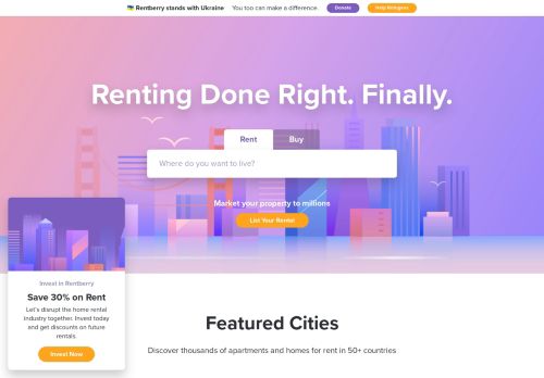 Rentberry - Apartments for Rent Worldwide

