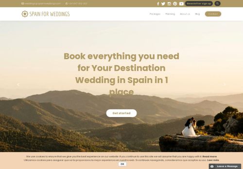 Spain4weddings.com - Inspire wedding in Spain