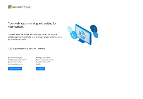 Microsoft Azure App Service - Welcome