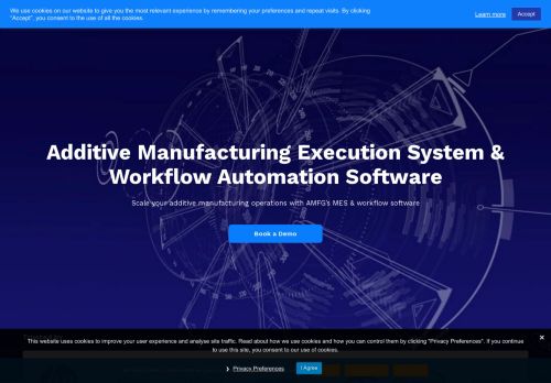 AMFG - Industrys Leading Additive Manufacturing Workflow Software