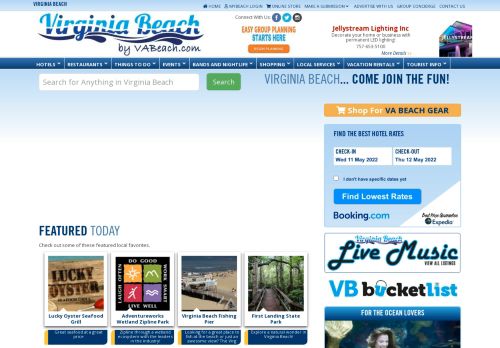 Virginia Beach VA | Find the Best Hotels, Restaurants, Attractions, Events
