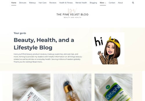 The Pink Velvet Blog - Beauty, Health, and Lifestyle Blog
