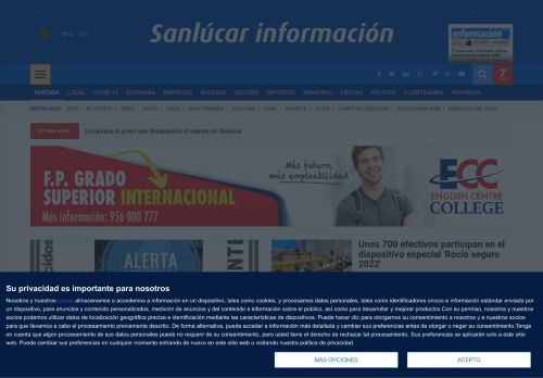 Sanlúcar Información. Noticias de Sanlúcar
