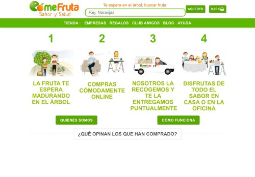 ComeFruta - Frutería - Comprar fruta y verdura con sabor online
