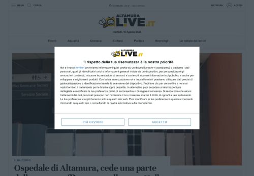 AltamuraLive.it - Le notizie da Altamura - Altamura news