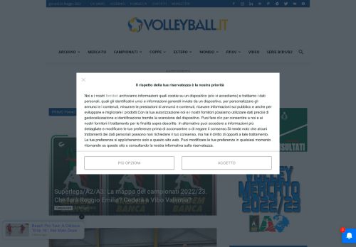 Volleyball.it | Dal 2000 tutta la pallavolo italiana e internazionale

