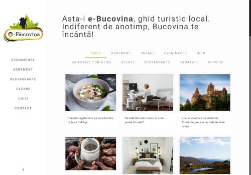 Portal de vacan?? e-Bucovina.com: cazare, hoteluri, pensiuni, vile, restaurante, evenimente, obiective turistice