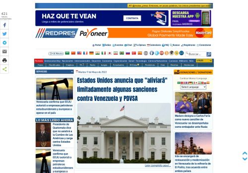 Redpres | Noticias y Actualidad de Venezuela y el Mundo - Portal