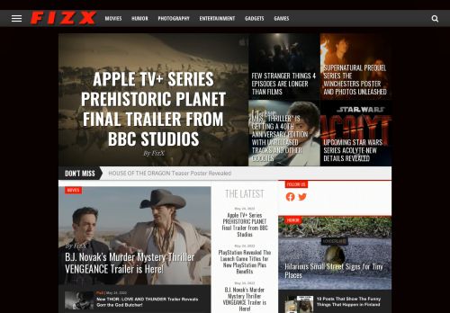 FizX - Movie And Entertainment News