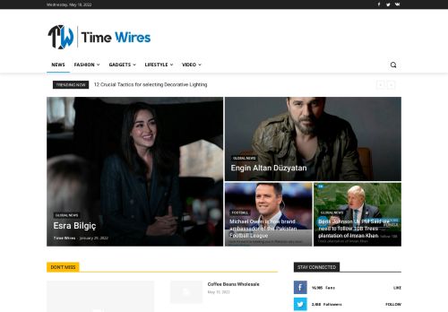Time Wires a news website that delivers the latest in world