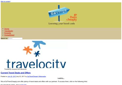 Go There Cheaply - Great travel offers, deals, and information