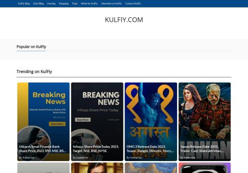 KulFiy - Largest Content Sharing Platform