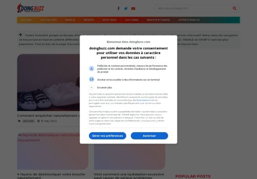 Doingbuzz - Actualités Et Infos Afrique , France Et Du Monde
