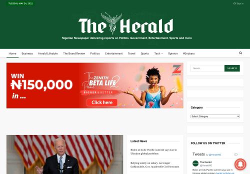 Online Newspaper in Nigeria for politics, lifestyle and entertainment
