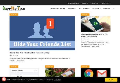 LowkeyTech | Latest Tech Tips & Tricks | News | Tutorials | DIY Guides