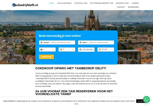 Taxibedrijf Delft - Taxi Delft - Snel, Veilig en Comfortabel 24/7 ????