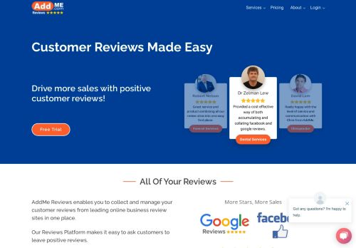 Customer Review Management Software | AddMe
