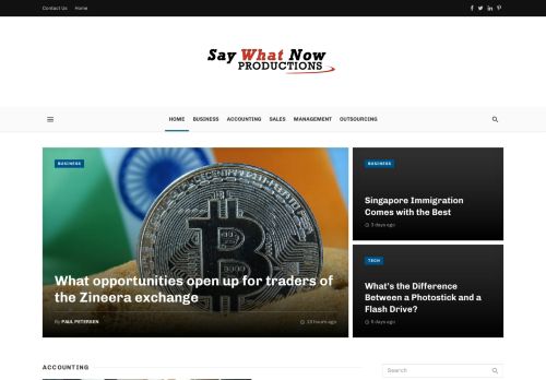 Say What Now Productions | Business Blog