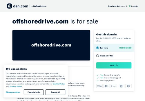 The domain name offshoredrive.com is for sale