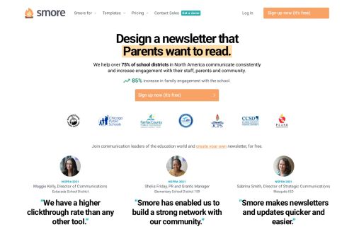 Smore | Communicate effectively with interactive school newsletters