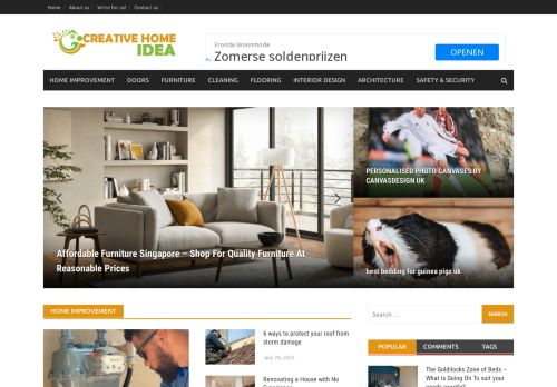 Creative Home Idea – Home Improvement blog for global readers!