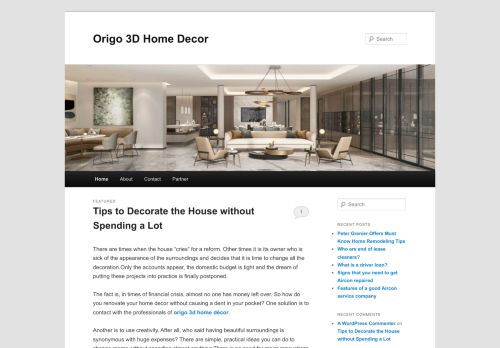 
Origo 3D Home Decor	