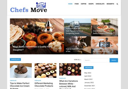 Chefs Move | Food Blog