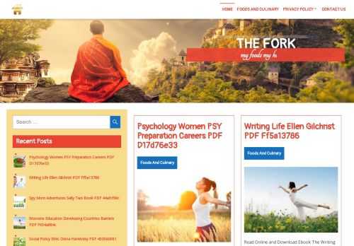 The Fork – my foods my healthy
