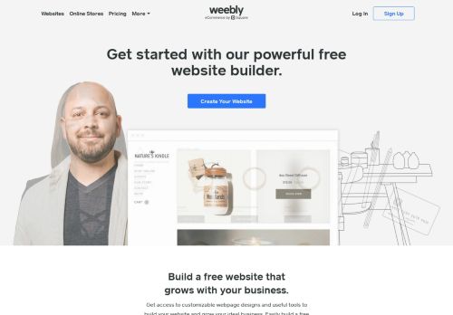 
				Free Website Builder: Build a Free Website or Online Store | Weebly
		