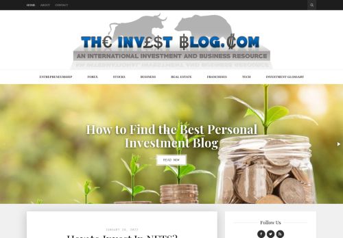 The Invest Blog - A Personal Investment Blog and Resource