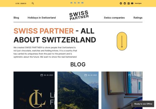 Swiss-Partner.biz - website for those who are interested in Switzerland