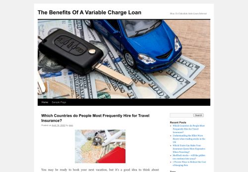
The Benefits Of A Variable Charge Loan | How To Calculate Auto Loan Interest	